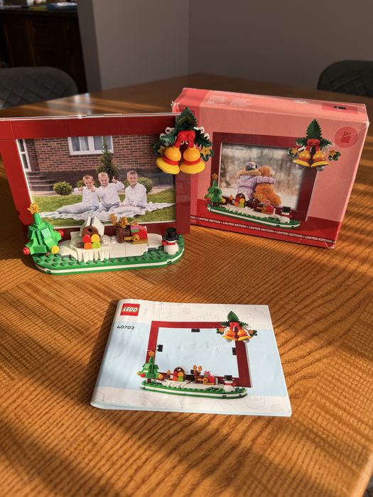 Lego 40702 фоторамка різдвяна , новорічна