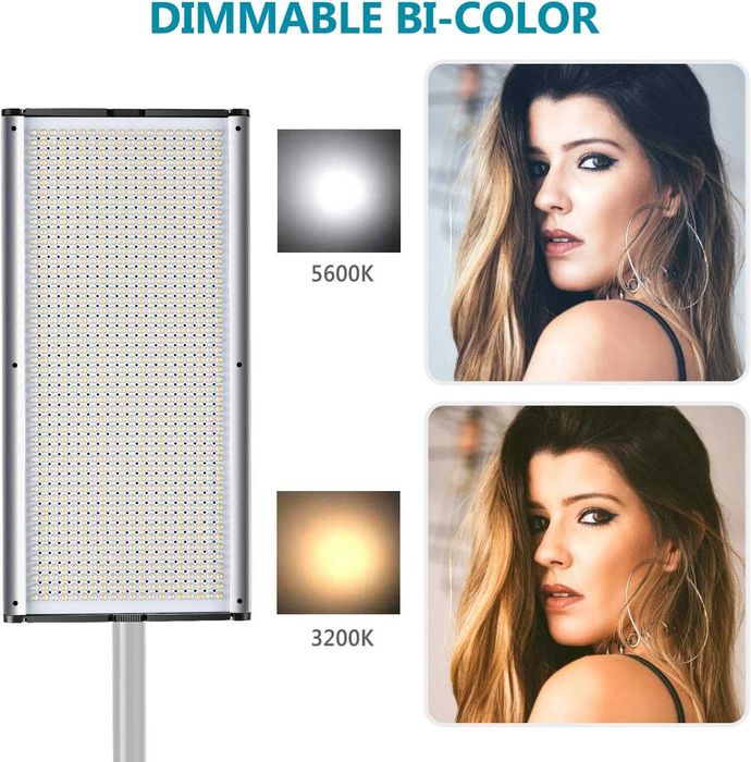 Painel LED Neewer NL960 Bi-Color 50W – Novo na Caixa (inclui bolsa)