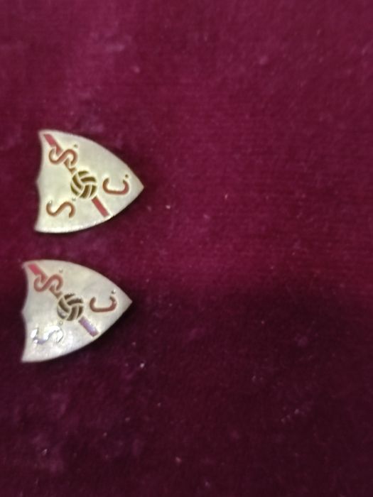 Pin / emblema 2 x SC Sanjoanense São João da Talha