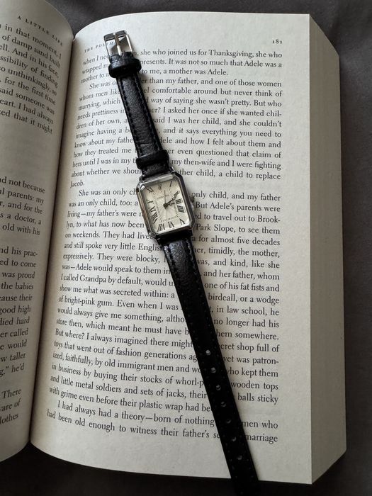 Zegarek / Watch Old Money Vintage Unisex Black / Czarny #1
