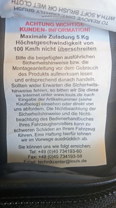Nerka motocyklowa saszetka na pas Louis 75
