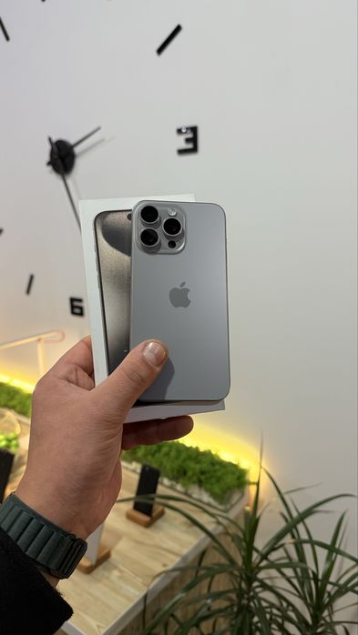 Iphone 15 Promax 512 Gb  Natural Titanium акб 100%