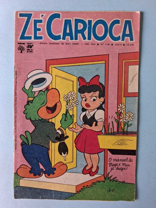 Lote Zé Carioca e Pato Donald , brasileiras dos anos 70