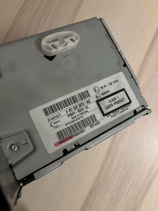 Rádio original Smart 451