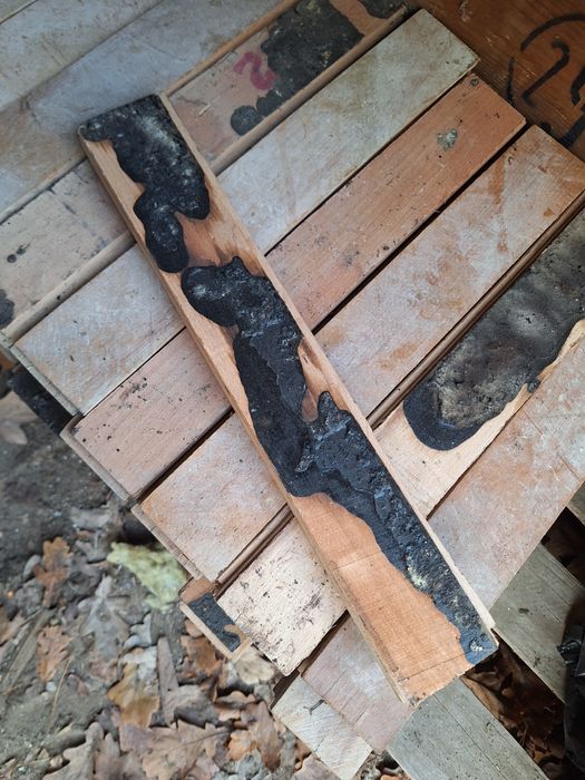 Klepka dębowa z demontażu ok. 36m2