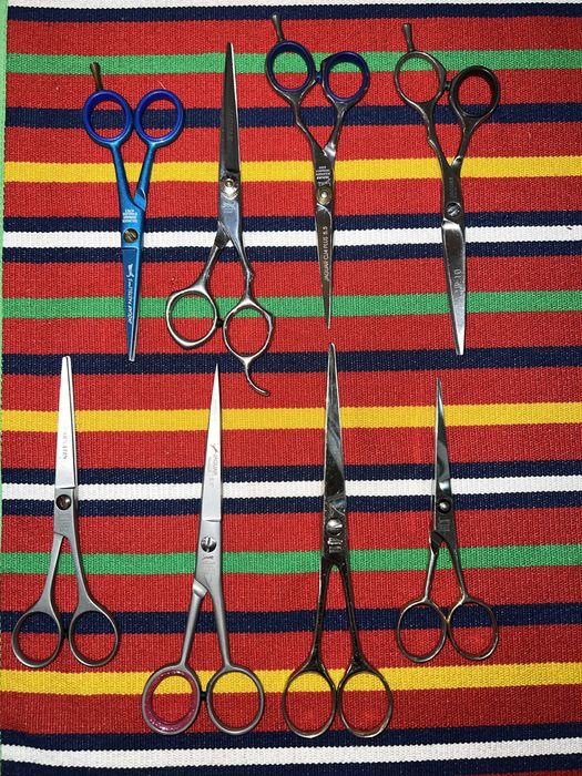 8 tesouras da famosa marca Jaguar cabeleireiro/barbeiro