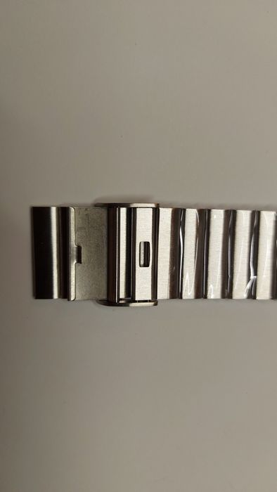 Nowa Bransoleta bransoletka do zegarka elegancka 22 mm stal nierdzewna
