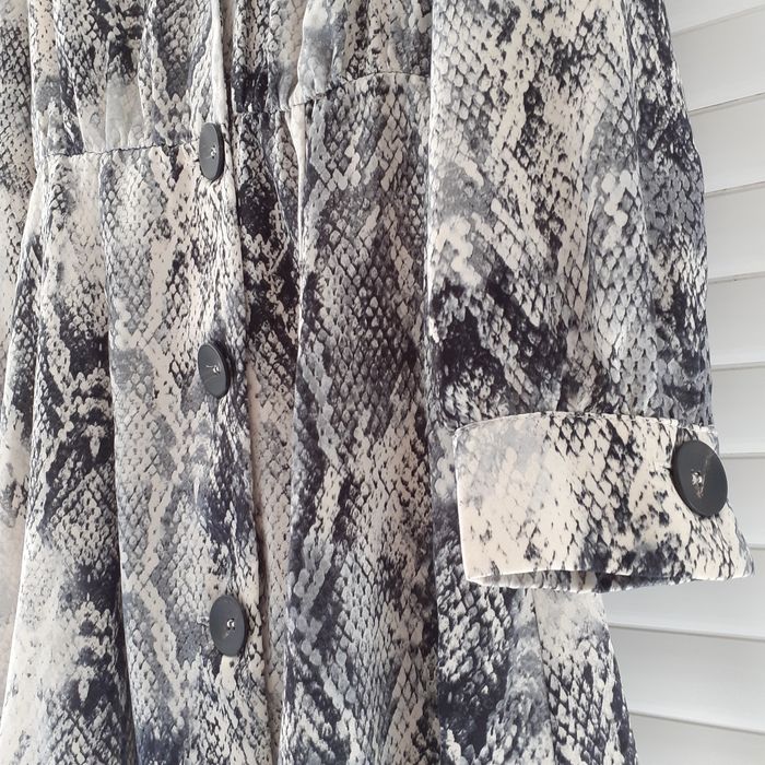 Vestido animal print