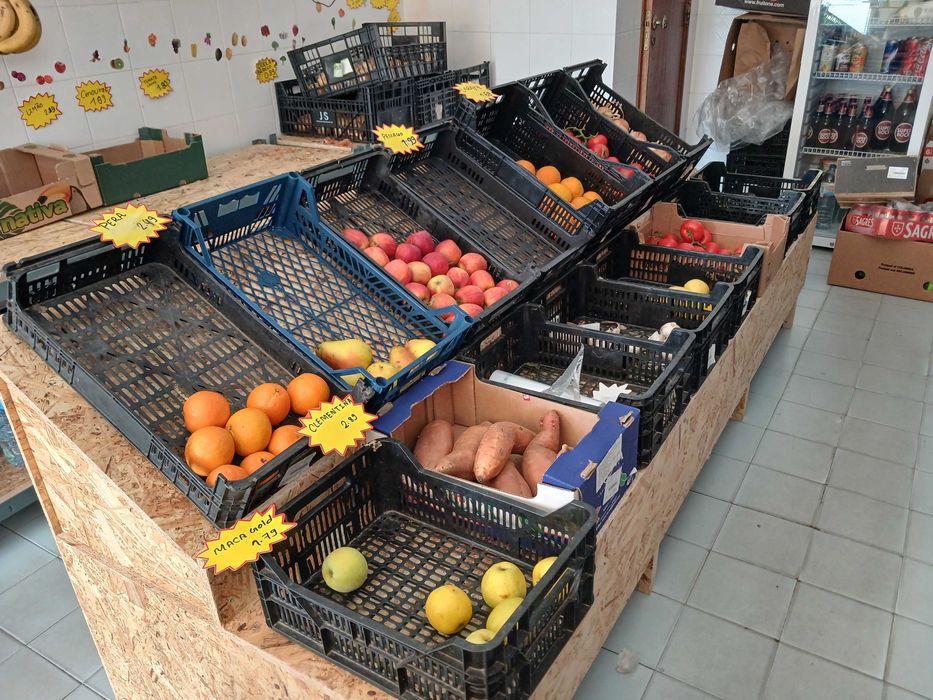 Expositor de fruta e legumes
