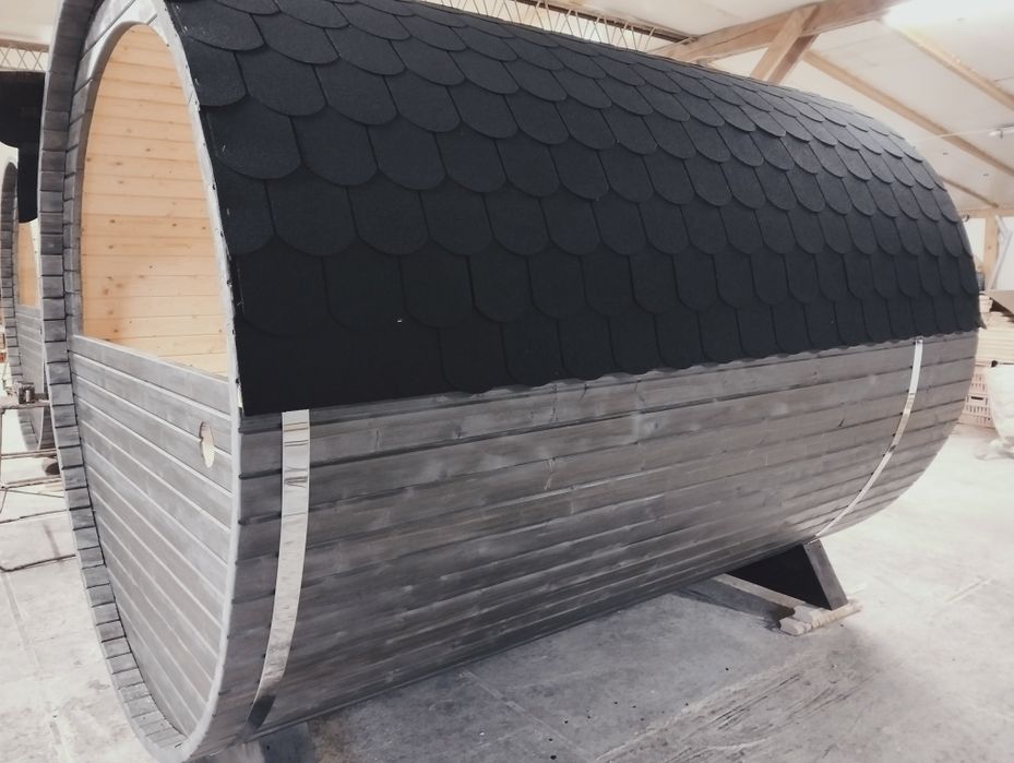 Sauna ogrodowa 3x2m