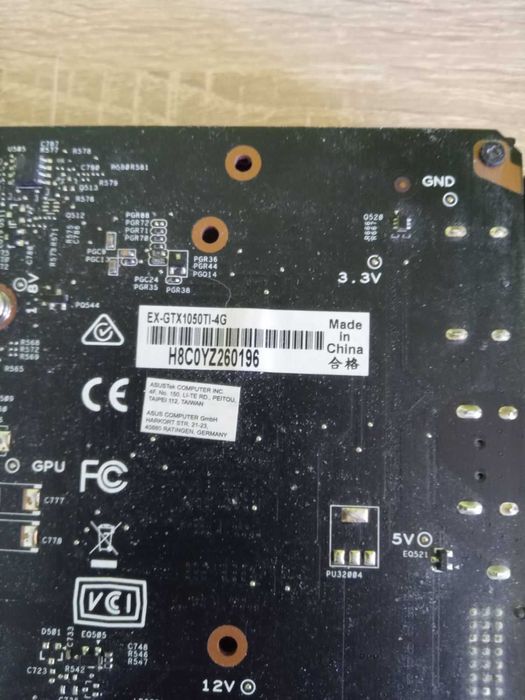 Відеокарта GTX 1050 TI 4GB б/у