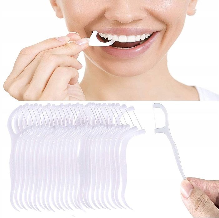 Nić dentystyczna do zębów 240 sztuk
