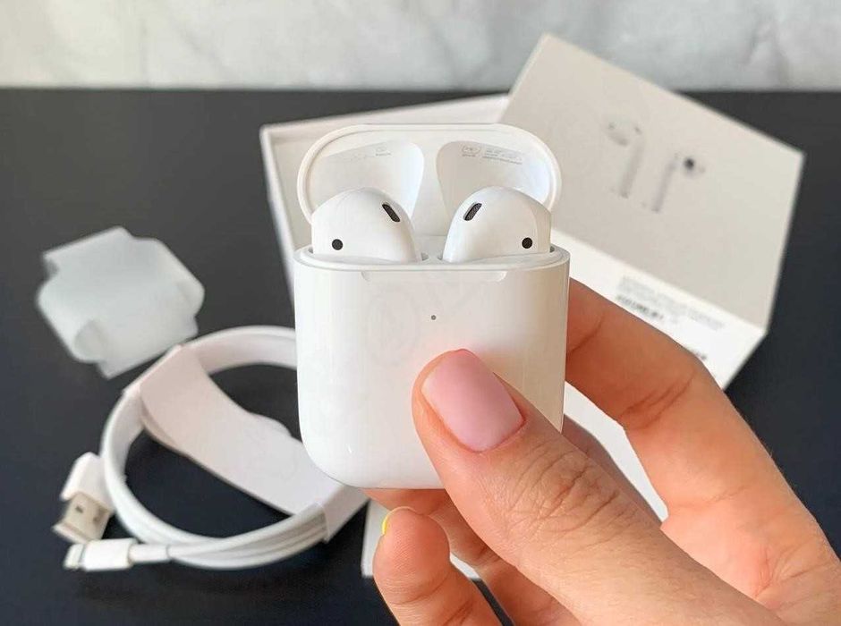 Навушники АірПодс 2 1в1 +чохол