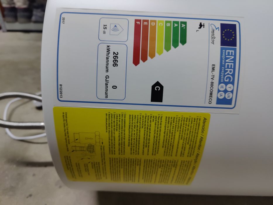 Cilindro/Termo acumulador 80L