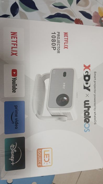 Smart projector powered