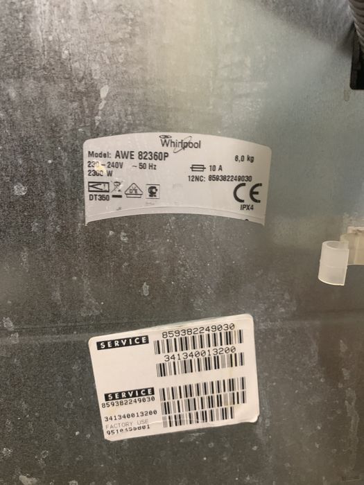 CZĘŚCI ‼️ Pralka Whirlpool /5l prane bylo 1x w tyg) W-wa Mokotów