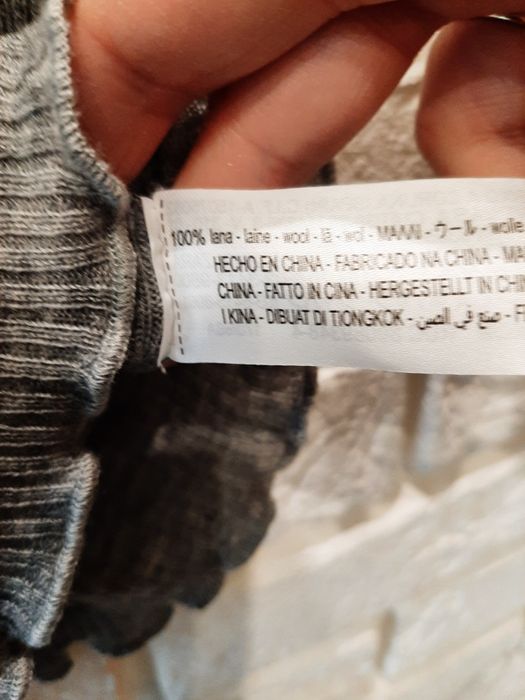 Koszulka na ramiączkach 100% wool