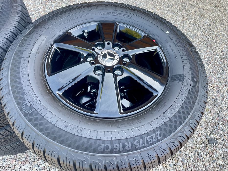 Kola alufelgi mercedes sprinter crafter wielosezon nowe 2025 r