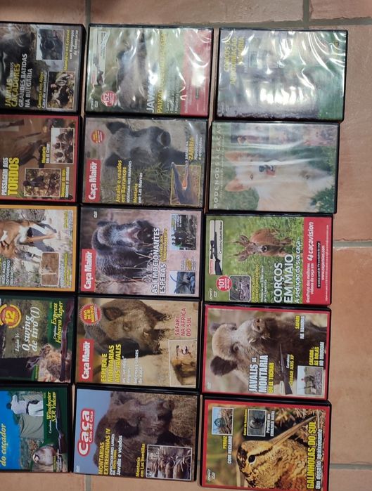 20 DVD's caça - Caça maior