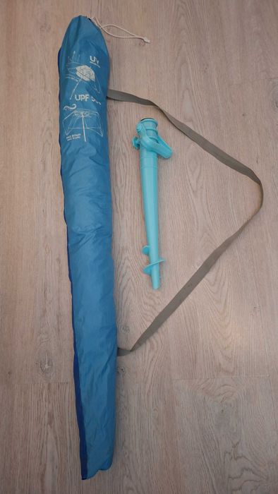 Guarda sol de Praia com Rosca e fixação