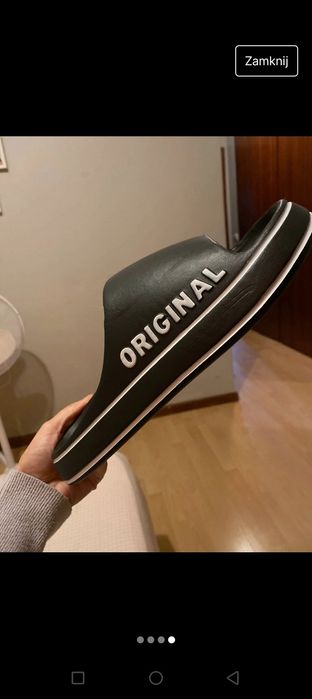 Klapki piankowe basenowe unisex