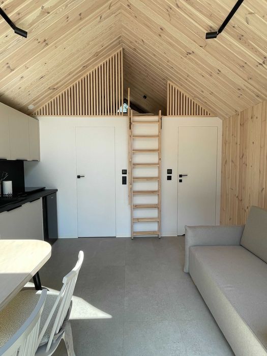 Nowe domki Sława do wynajęcia nad jeziorem Bay Zatoka Radzyń