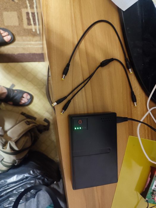 DC UPS безперебійний блок живлення для WIFI роутера