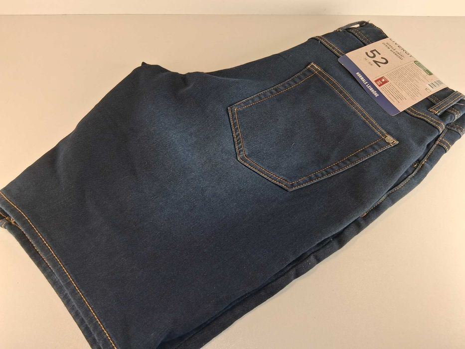 A119 Spodenki Jeansowe Męskie LIVERGY Bermudy Rozmiar L 52