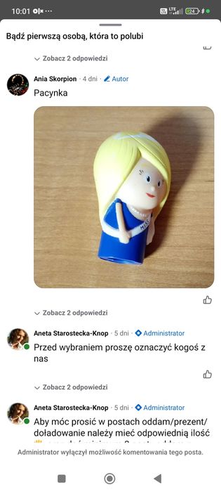 Zabawki używane stan dobry