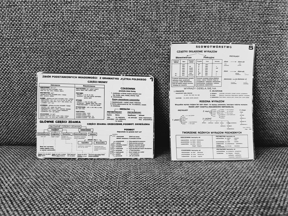 Mini ściągi z języka polskiego