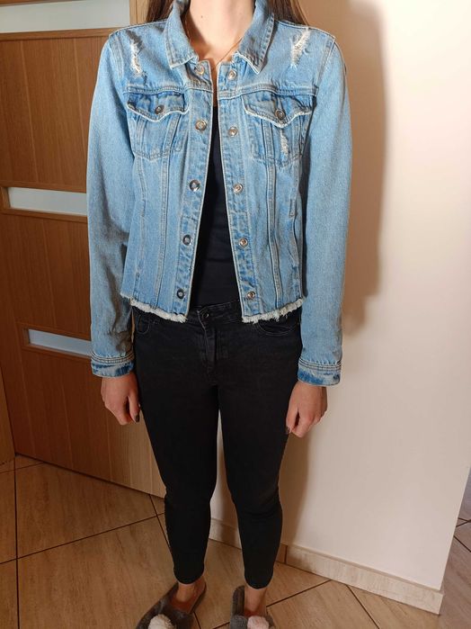 Kurtka jeansowa krótka Top Secret