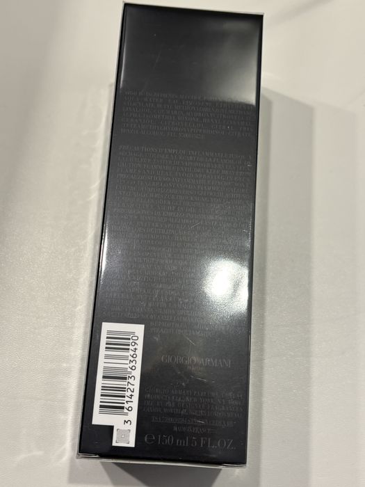 Armani Code EDT refill / napelnienie 150ml nowe