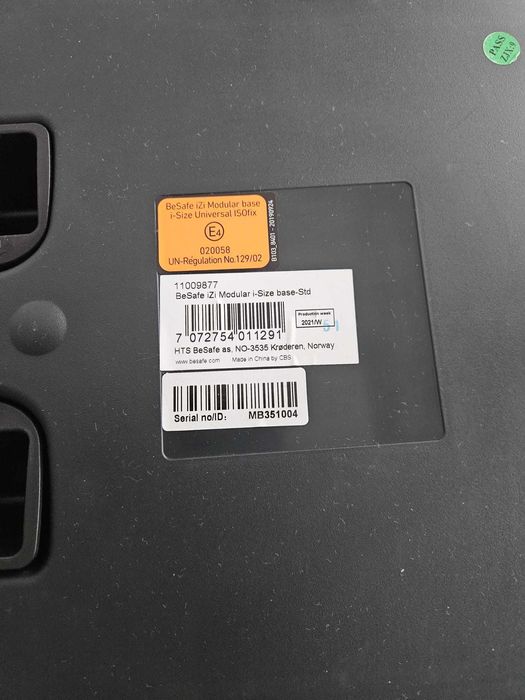 Ovo + IsoFix Izi Modular BeSafe