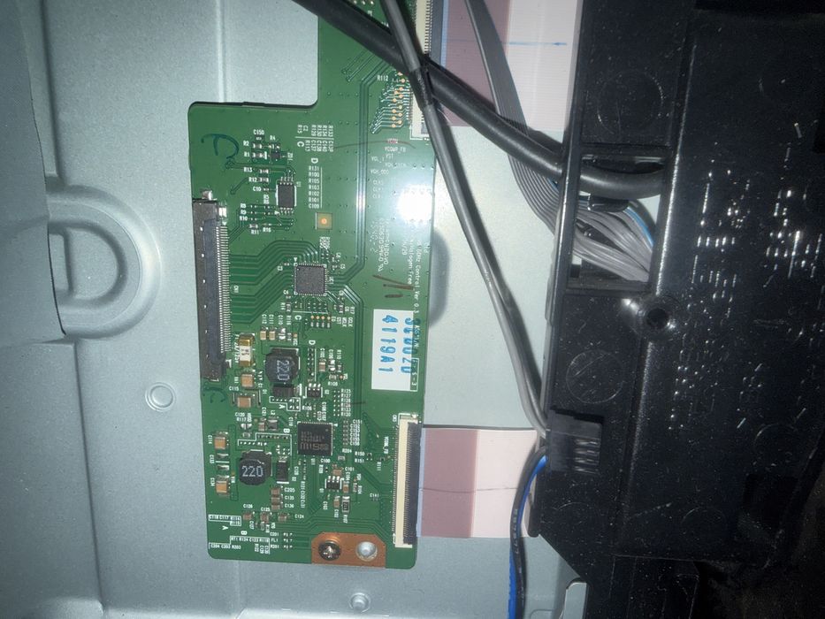 lcd Lg 42LF5800  colunas e cablagem