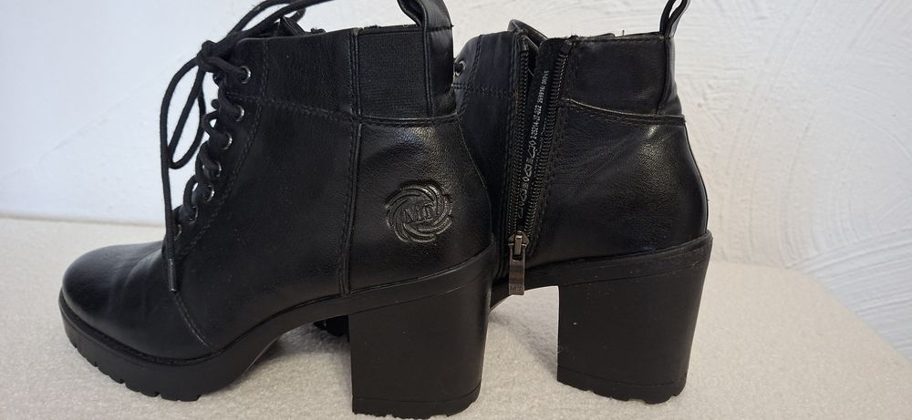 Skórzane damskie buty 38