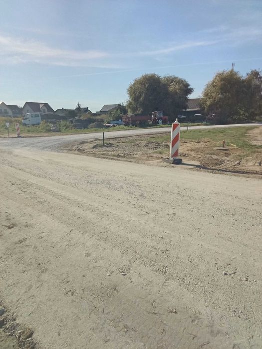 Działka budowlana w kształcie klina - Widok 2