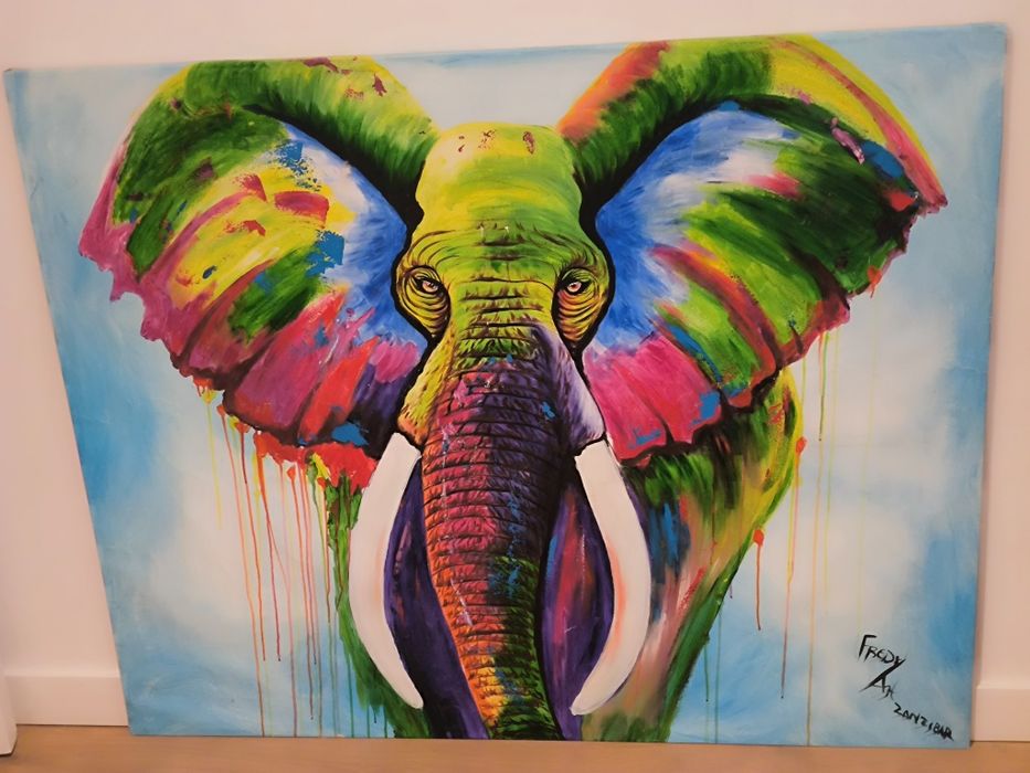 Quadro Zanzibar - Elefante Freddy