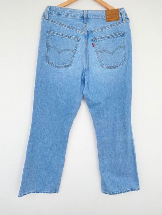 Jeans flare cropped levis