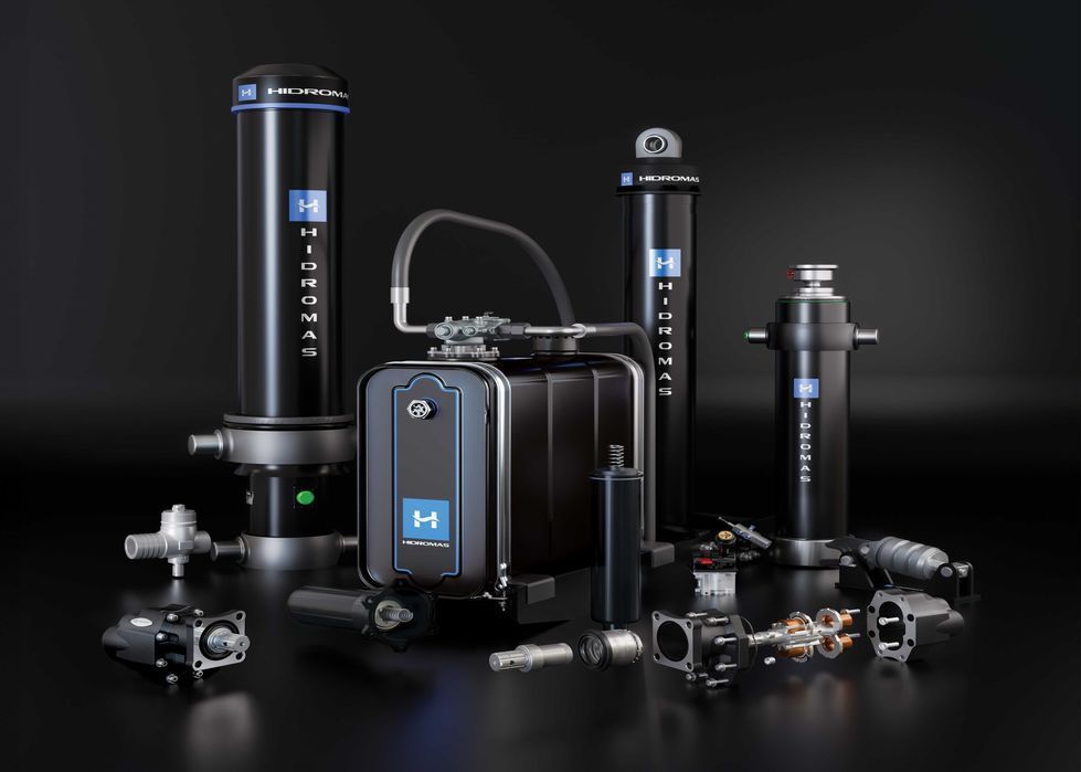 Siłownik wywrotu teleskopowy FE 175/5/6230mm