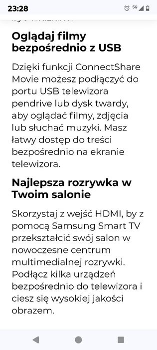 Telewizor LED Samsung UE40J5200 40 cali Full HD