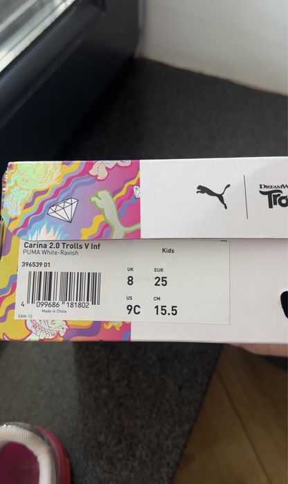 Кроссовки Puma x Trolls
