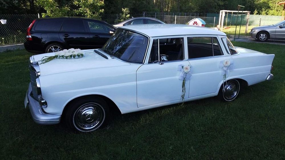 Wyjątkowy Mercedes z lat 60-tych na ślub