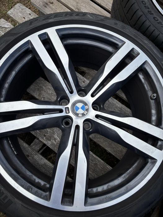 Oryginalne koła 20 cali BMW Seria 7 G11 G12 5x112 Prawie Nowe opony!!