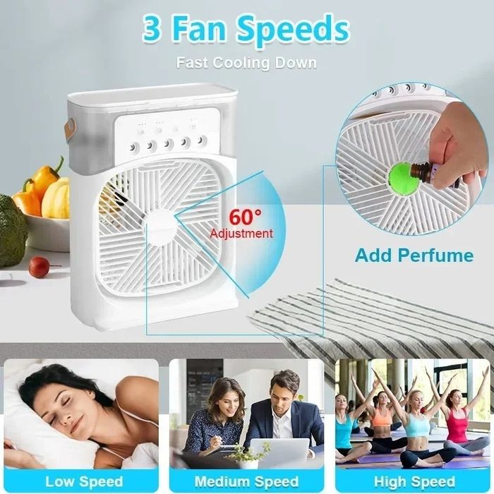 Ventilador com humificação