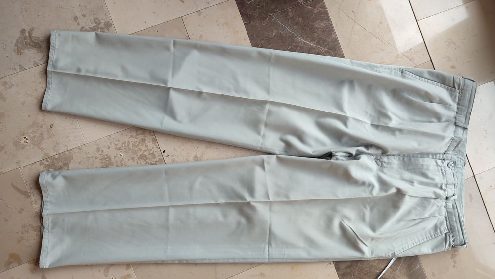 Spodnie męskie beżowe