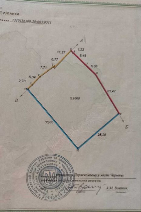 Земельна ділянка 25,5 соток, ближня Роша