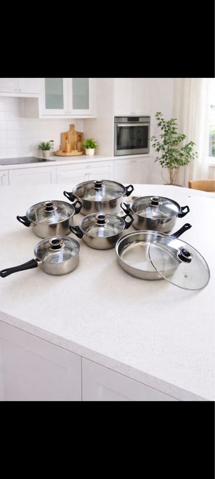 Conjunto panelas em aco inox