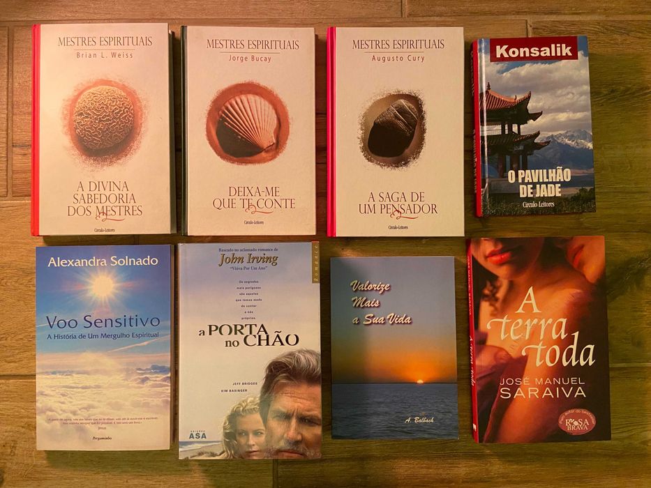 Mais de 50 Livros de todos os tipos, deixa-te levar pela leitura.