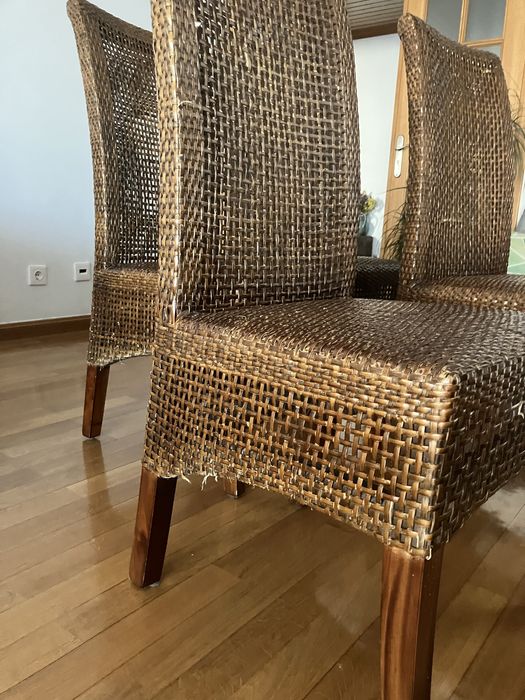 4 cadeiras verga Loja Gato Preto