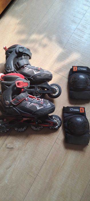 Rolki dziecięce 29-32 kask